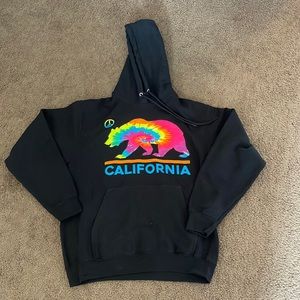 California Black Hoodie